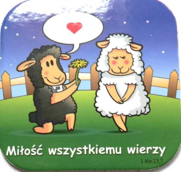 PODSTAWKA KORKOWA (38)  MIŁOŚĆ WSZYSTKIEMU WIERZY