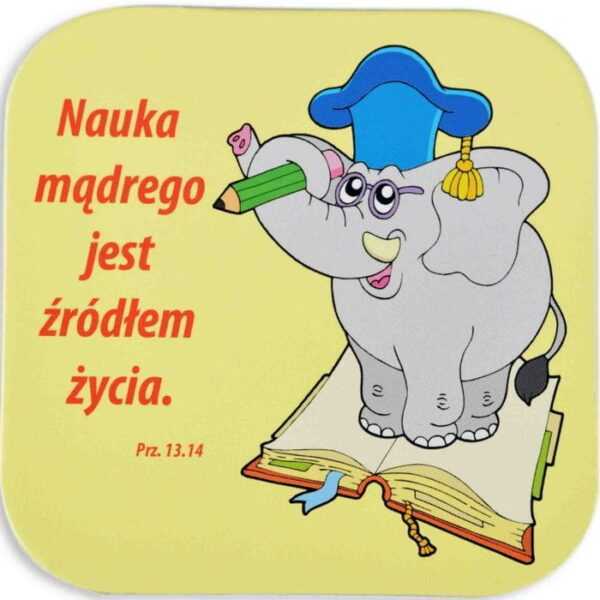PODSTAWKA KORKOWA (51)  NAUKA MĄDREGO JEST ŹRÓDŁEM ŻYCIA  Prz. 13,14