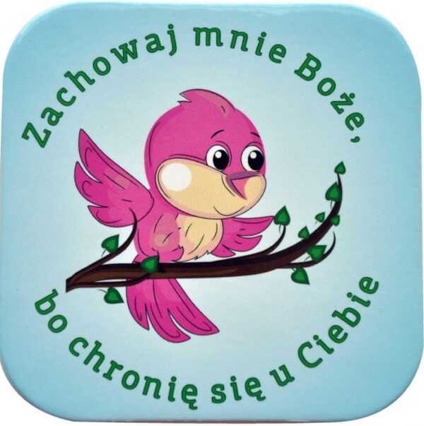 PODSTAWKA KORKOWA (52)  ZACHOWAJ MNIE BOŻE, BO CHRONIĘ SIĘ U CIEBIE
