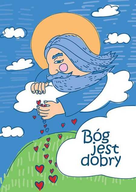BÓG JEST DOBRY  kolorowanka