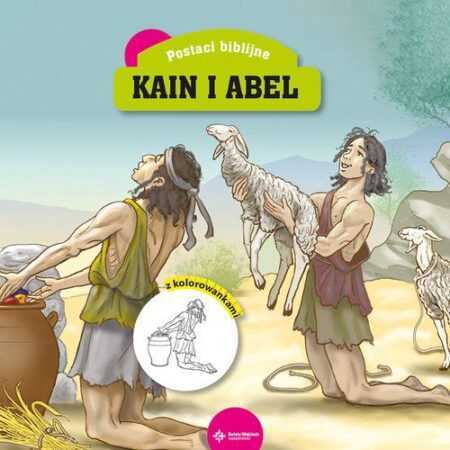 Postaci biblijne KAIN I ABEL (książeczka z kolorowankami)