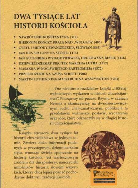 100 NAJWAŻNIEJSZYCH WYDARZEŃ W HISTORII CHRZEŚCIJAŃSTWA - obrazek 2