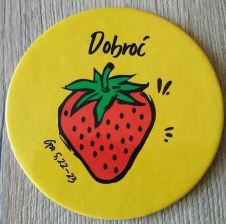Podkładka korkowa - wesołe owoce - Dobroć