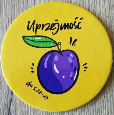 Podkładka korkowa - wesołe owoce - Uprzejmość