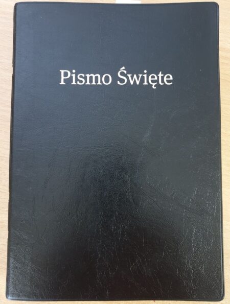 Biblia SNP (przek. literacki EIB) średnia, czarna, PVC, złocone brzegi