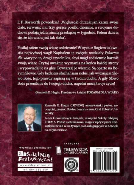 POKARM DLA WIARY. Codzienne rozważania modlitewne  (Kenneth E. Hagin) - obrazek 2