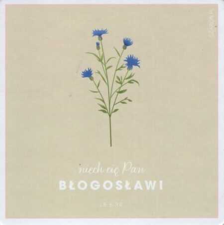 PODKŁADKA KORKOWA Niech cię Pan błogosławi (kwiat)