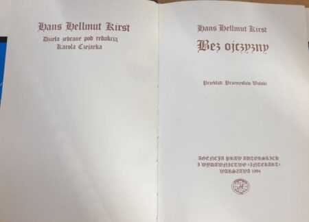 BEZ OJCZYZNY  (Hans Hellmut Kirst) - obrazek 2