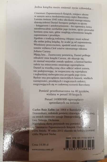 CIEŃ WIATRU  (Carlos Ruis Zafon) - obrazek 2