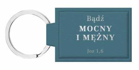 Brelok skórzany – Bądź mocny