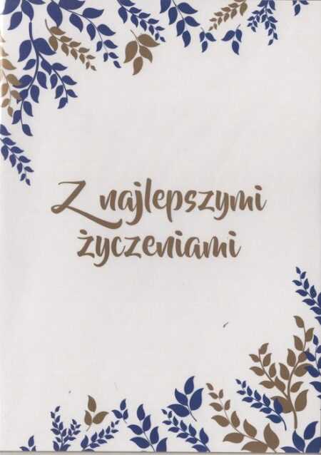 KARTKA  Z najlepszymi życzeniami