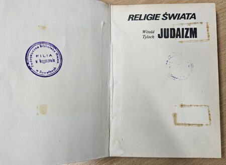 JUDAIZM  (Witold Tyloch) - obrazek 2