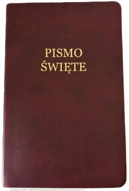 Uwspółcześniona Biblia Gdańska F0 – bordo